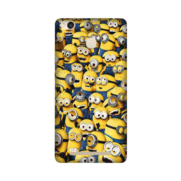 Minions Case for Redmi 3S Prime  (Design - 126)