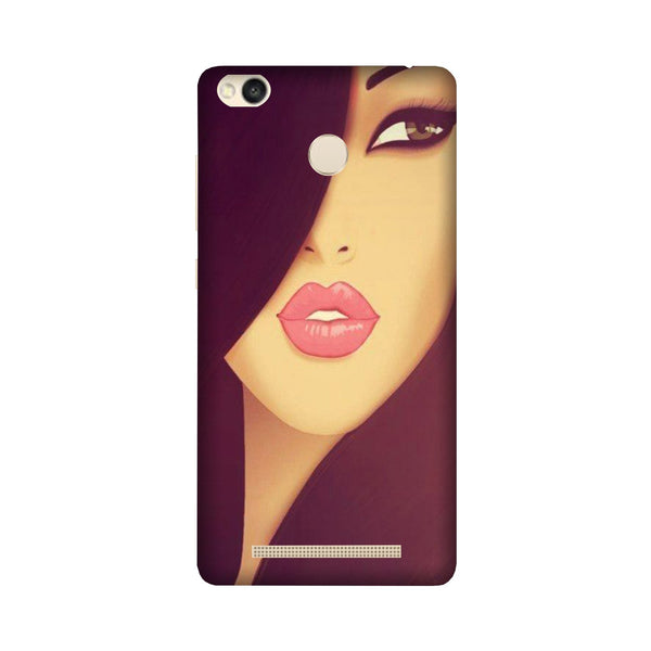 Girlish Case for Redmi 3S Prime  (Design - 130)