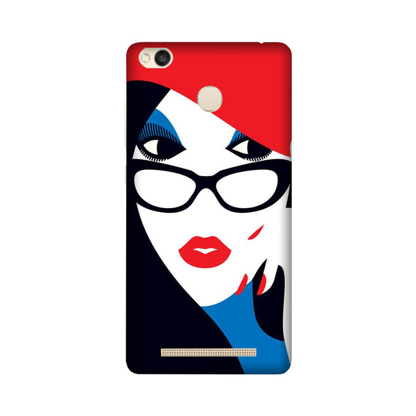 Girlish Case for Redmi 3S Prime  (Design - 131)