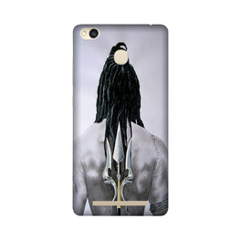 Lord Shiva Case for Redmi 3S Prime(Design - 135)