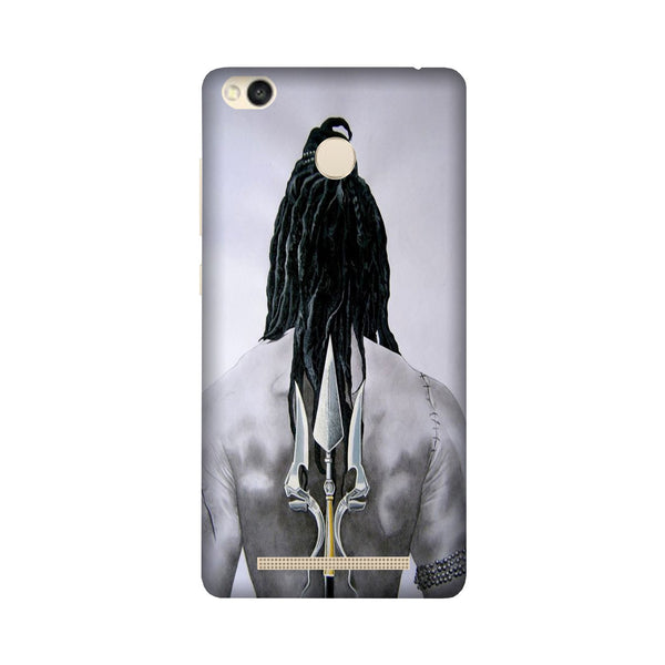 Lord Shiva Case for Redmi 3S Prime  (Design - 135)