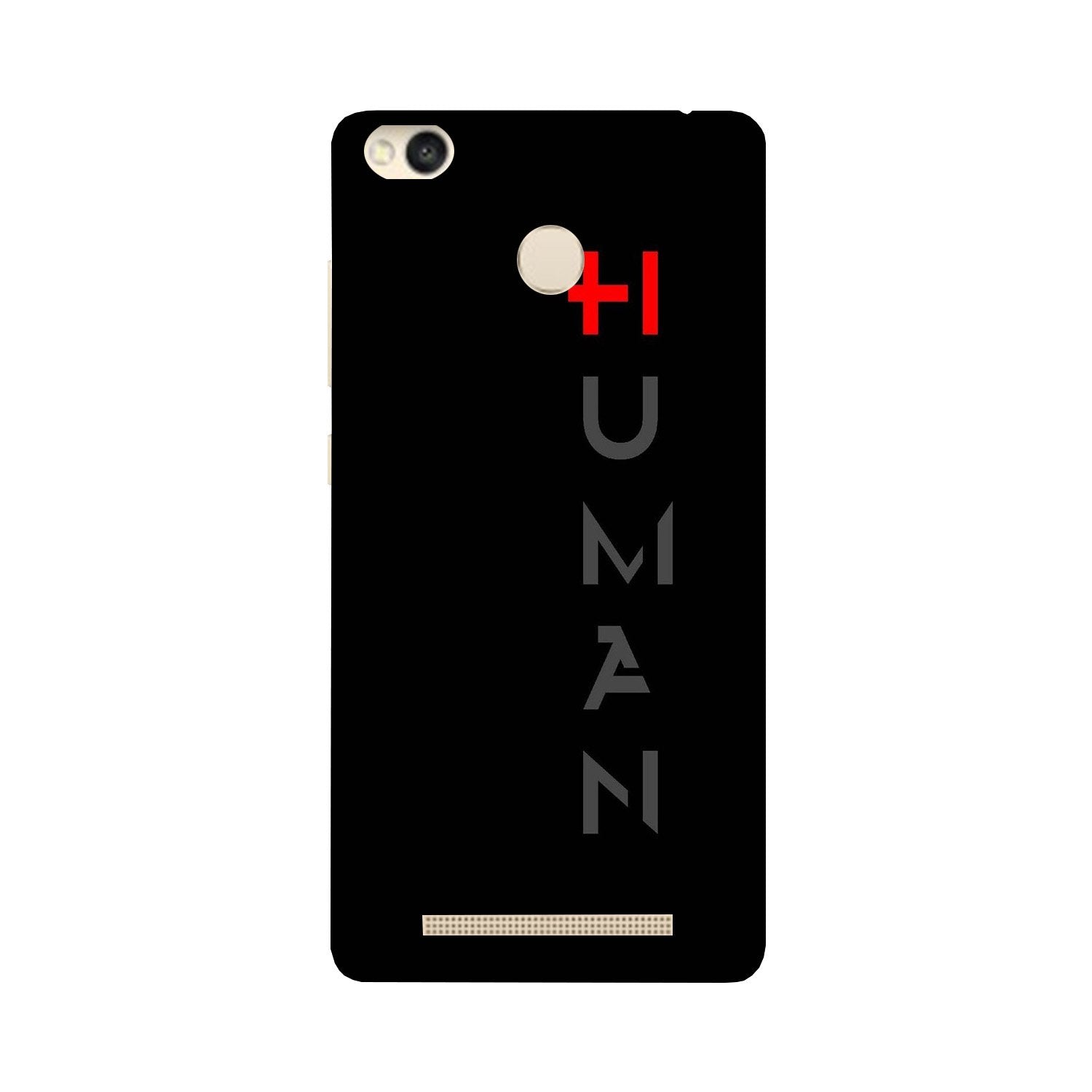 Human Case for Redmi 3S Prime(Design - 141)
