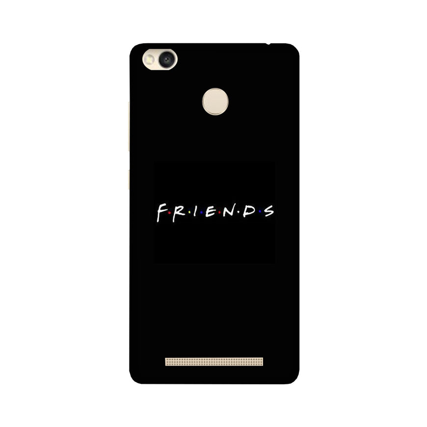 Friends Case for Redmi 3S Prime  (Design - 143)