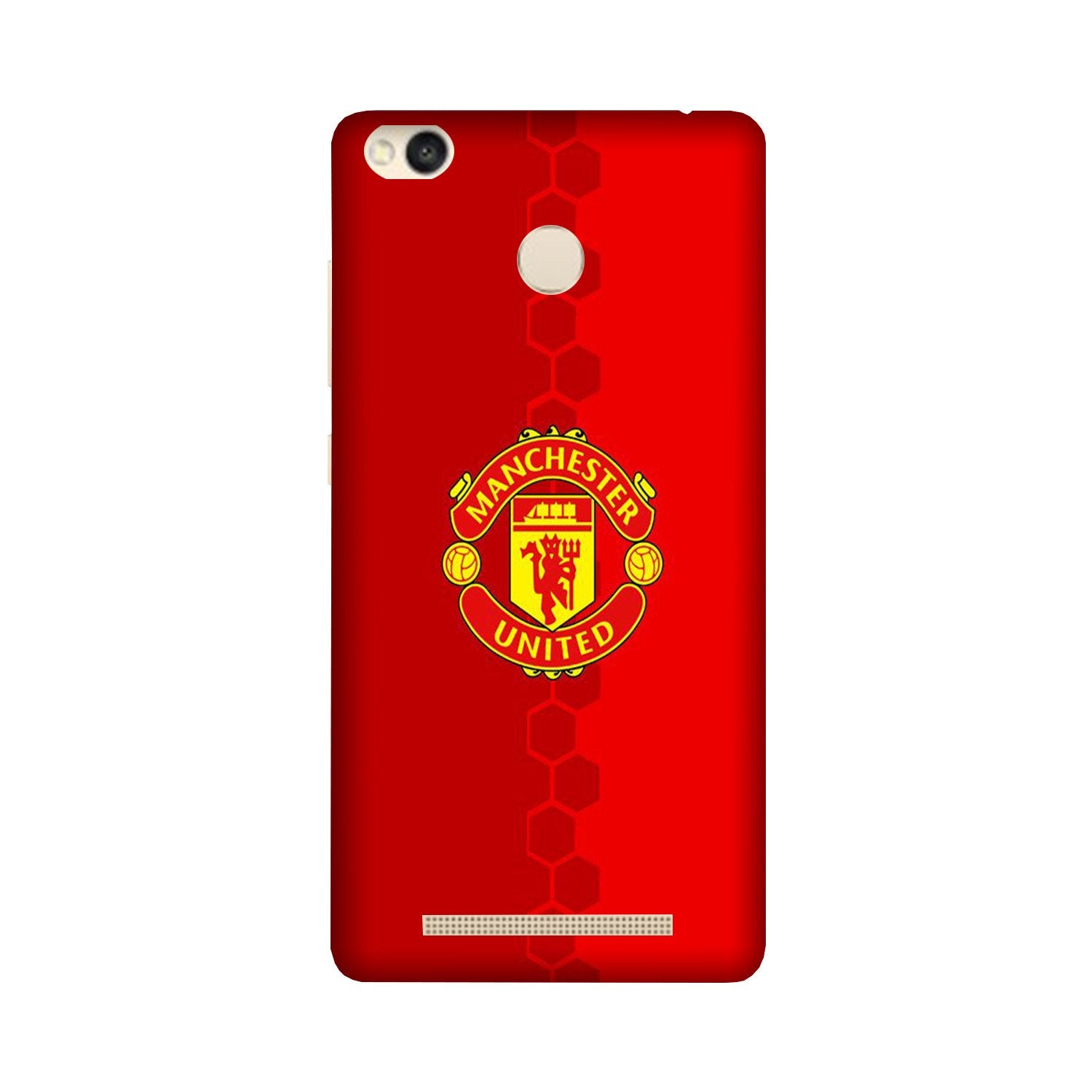 Manchester United Case for Redmi 3S Prime  (Design - 157)