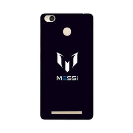 Messi Case for Redmi 3S Prime(Design - 158)