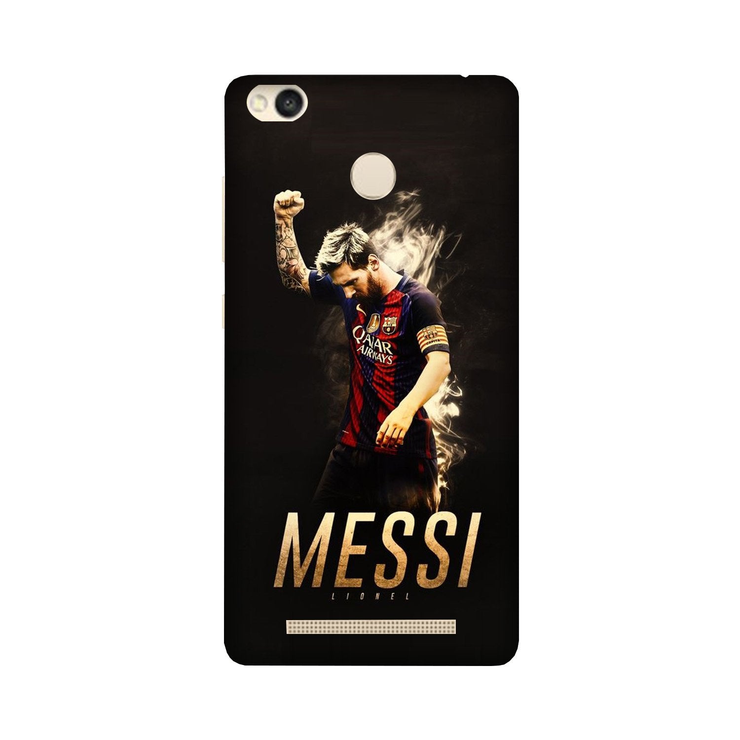 Messi Case for Redmi 3S Prime  (Design - 163)