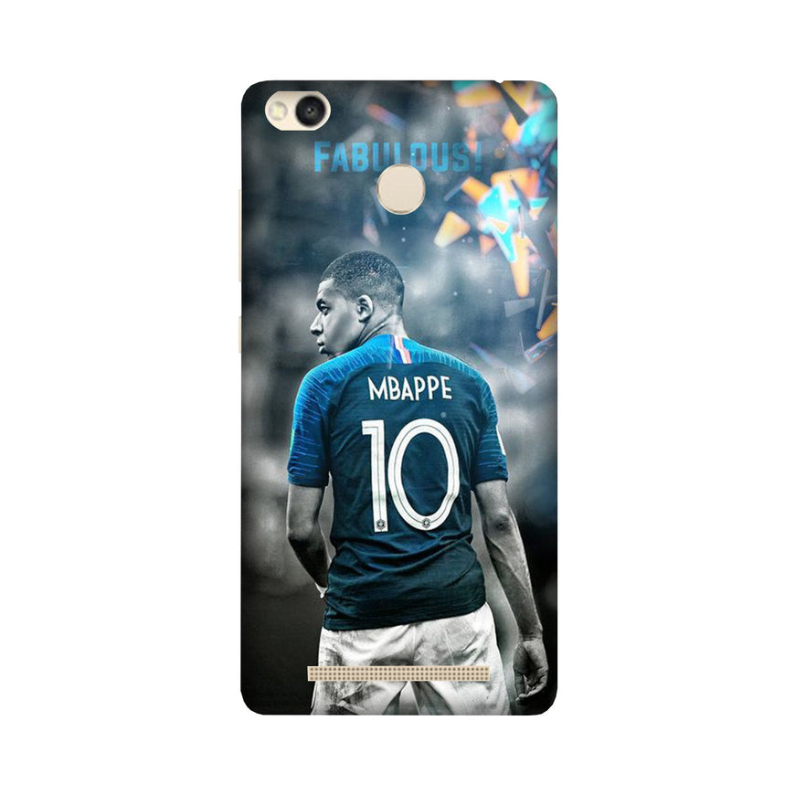 Mbappe Case for Redmi 3S Prime  (Design - 170)