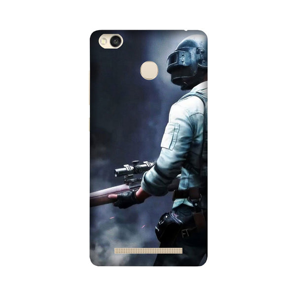 Pubg Case for Redmi 3S Prime  (Design - 179)