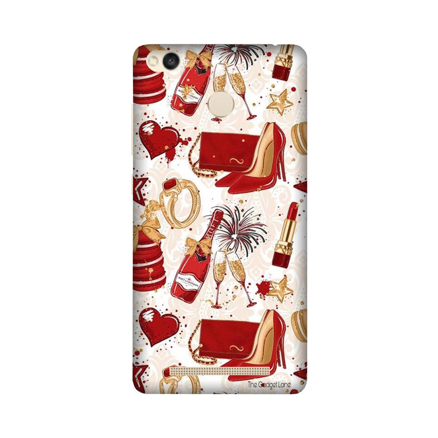Girlish Mobile Back Case for Redmi 3S Prime  (Design - 312)