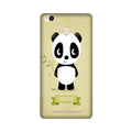 Panda Bear Mobile Back Case for Redmi 3S Prime  (Design - 317)