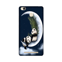 Panda Moon Mobile Back Case for Redmi 3S Prime  (Design - 318)