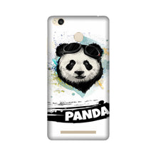 Panda Mobile Back Case for Redmi 3S Prime  (Design - 319)