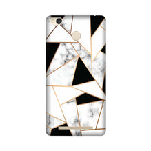 Marble Texture Mobile Back Case for Redmi 3S Prime  (Design - 322)