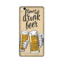 Drink Beer Mobile Back Case for Redmi 3S Prime  (Design - 328)