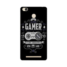 Gamer Mobile Back Case for Redmi 3S Prime  (Design - 330)