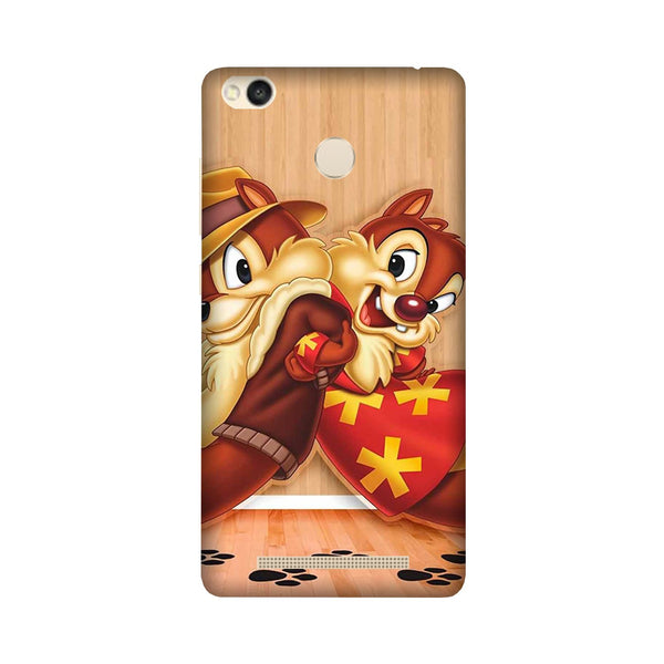 Chip n Dale Mobile Back Case for Redmi 3S Prime  (Design - 335)