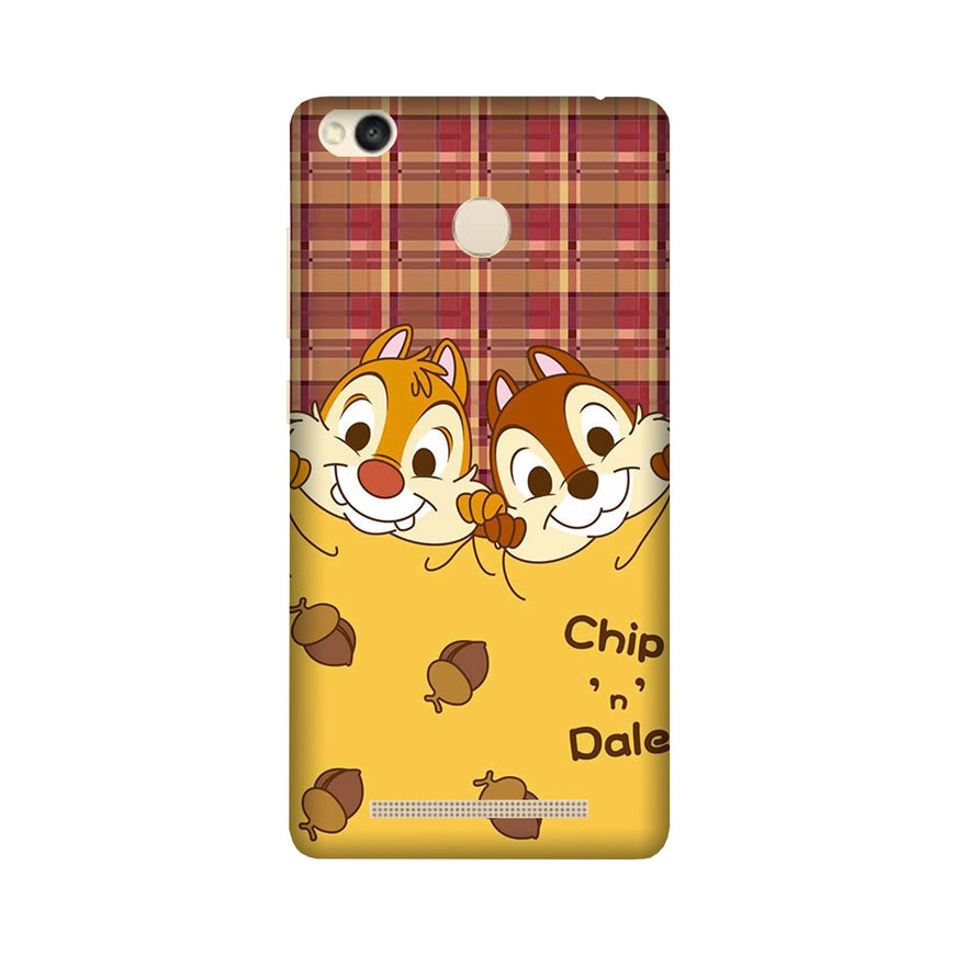 Chip n Dale Mobile Back Case for Redmi 3S Prime  (Design - 342)