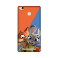 Cartoon Mobile Back Case for Redmi 3S Prime  (Design - 346)