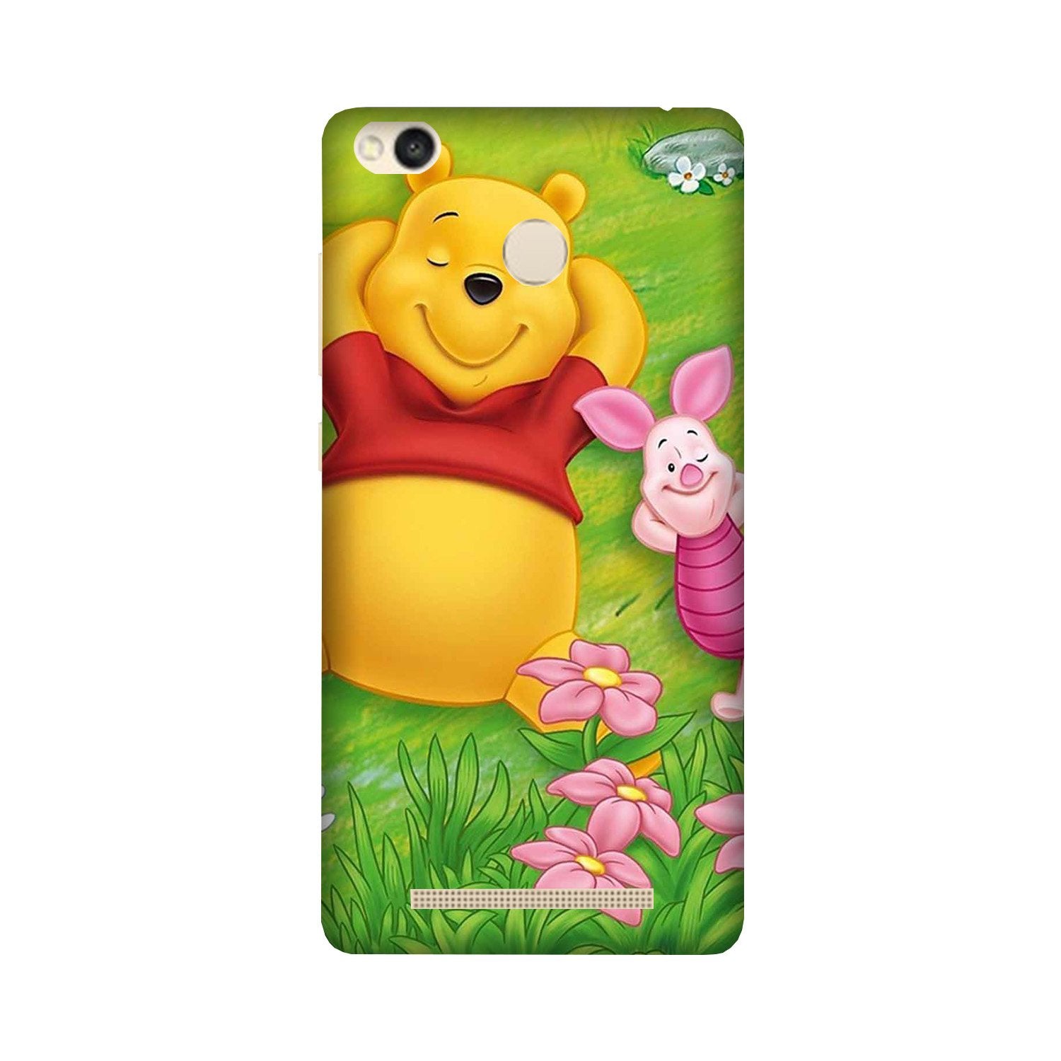 Winnie The Pooh Mobile Back Case for Redmi 3S Prime  (Design - 348)
