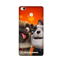 Dog Puppy Mobile Back Case for Redmi 3S Prime  (Design - 350)