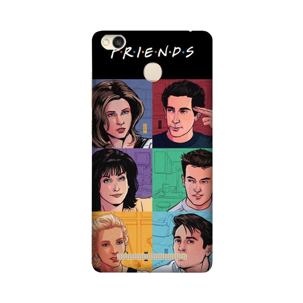 Friends Mobile Back Case for Redmi 3S Prime  (Design - 357)