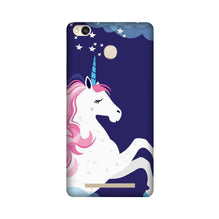 Unicorn Mobile Back Case for Redmi 3S Prime  (Design - 365)