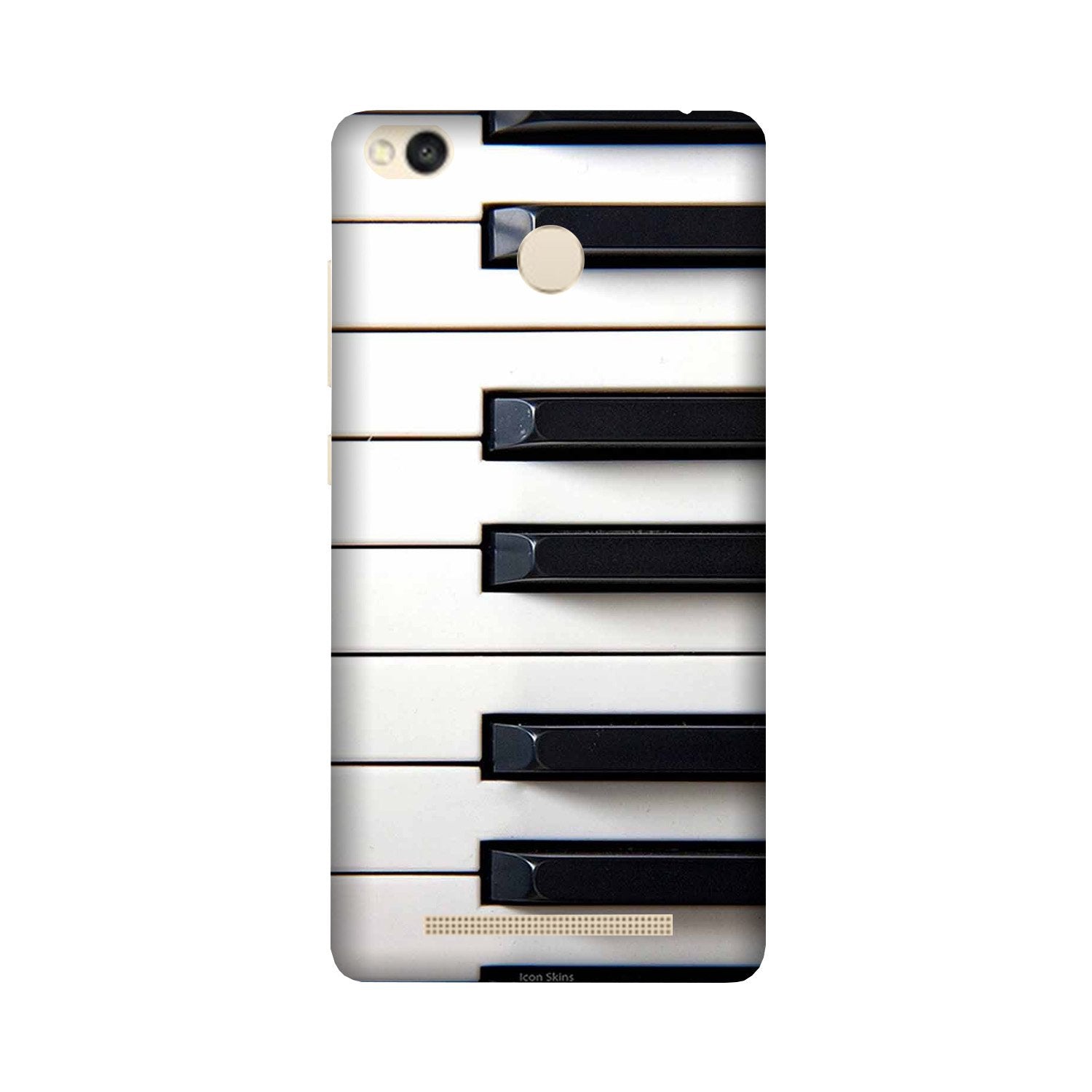 Piano Mobile Back Case for Redmi 3S Prime  (Design - 387)
