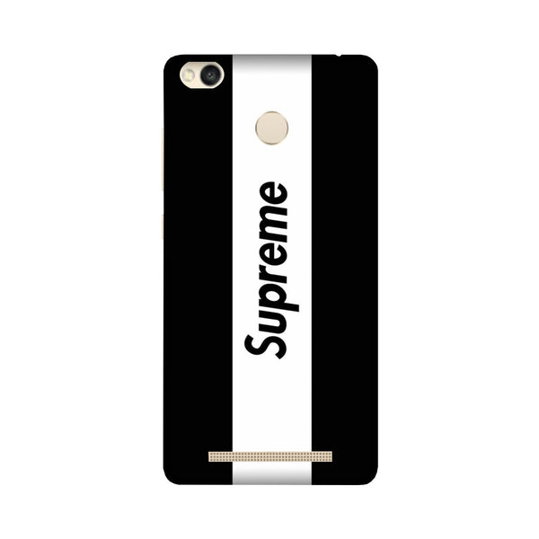 Supreme Mobile Back Case for Redmi 3S Prime  (Design - 388)