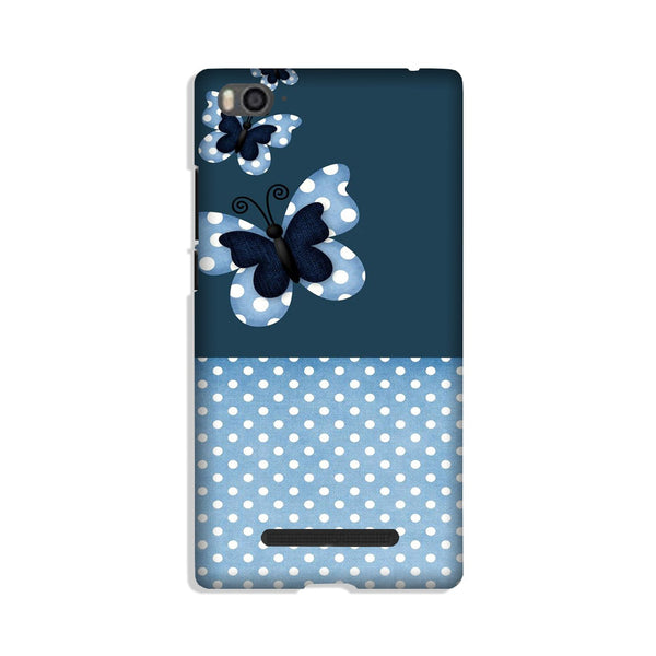 White dots Butterfly Case for Redmi 4A