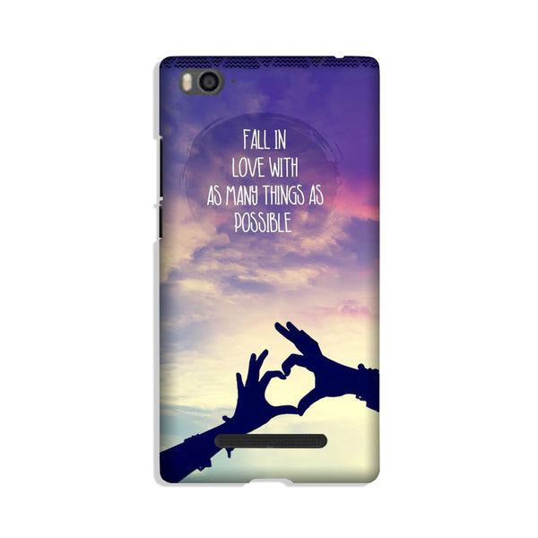 Fall in love Case for Redmi 4A