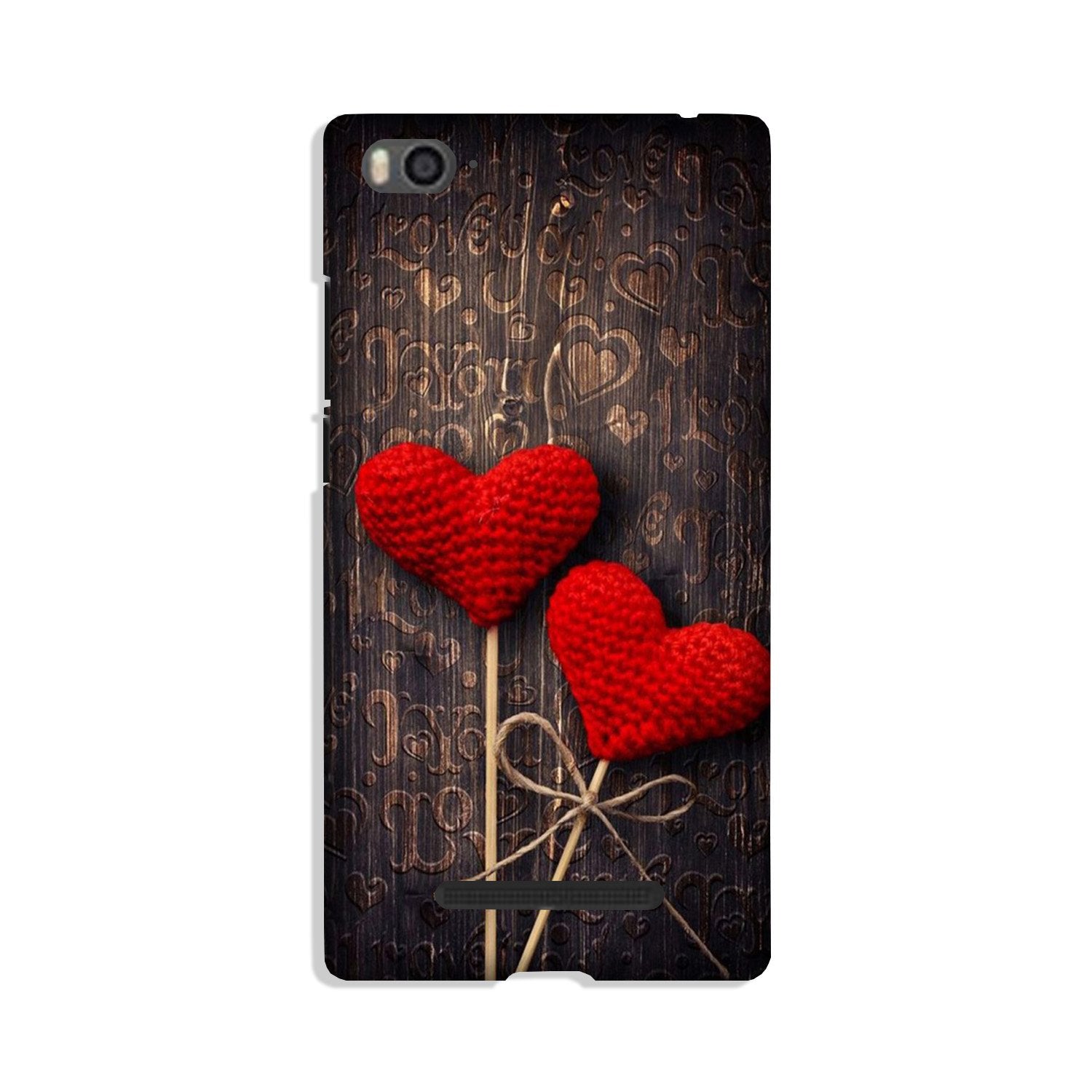 Red Hearts Case for Redmi 4A