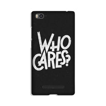 Who Cares Case for Redmi 4A