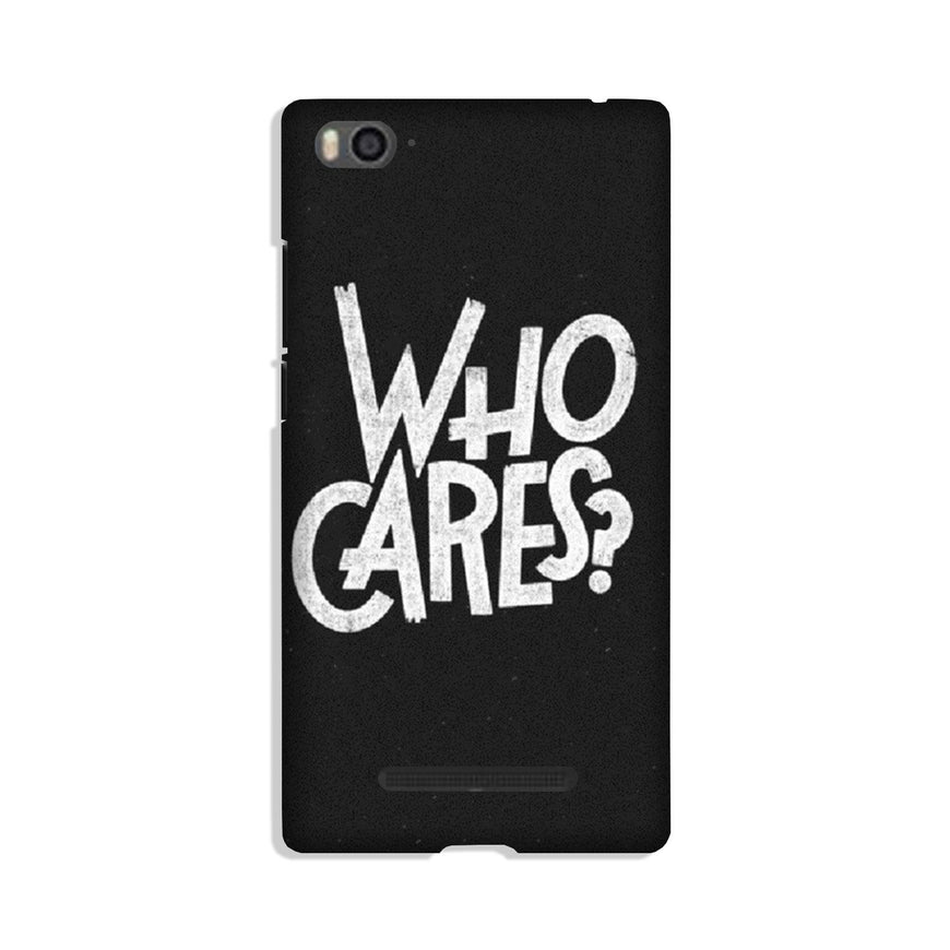 Who Cares Case for Redmi 4A