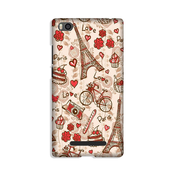 Love Paris Case for Redmi 4A  (Design - 103)