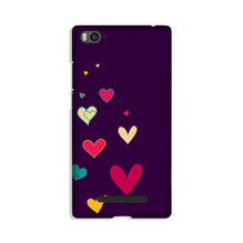 Purple Background Case for Redmi 4A  (Design - 107)