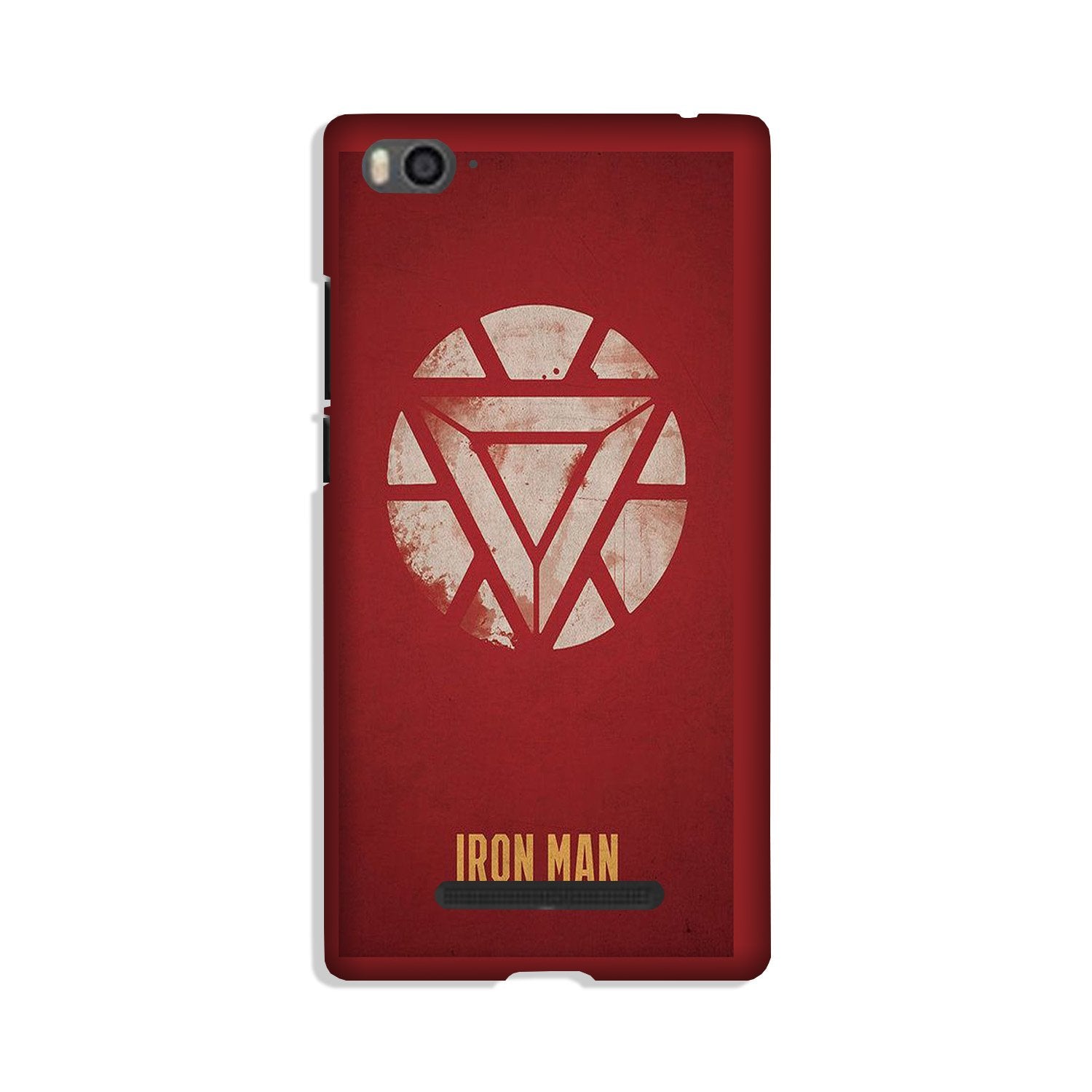 Iron Man Superhero Case for Redmi 4A(Design - 115)
