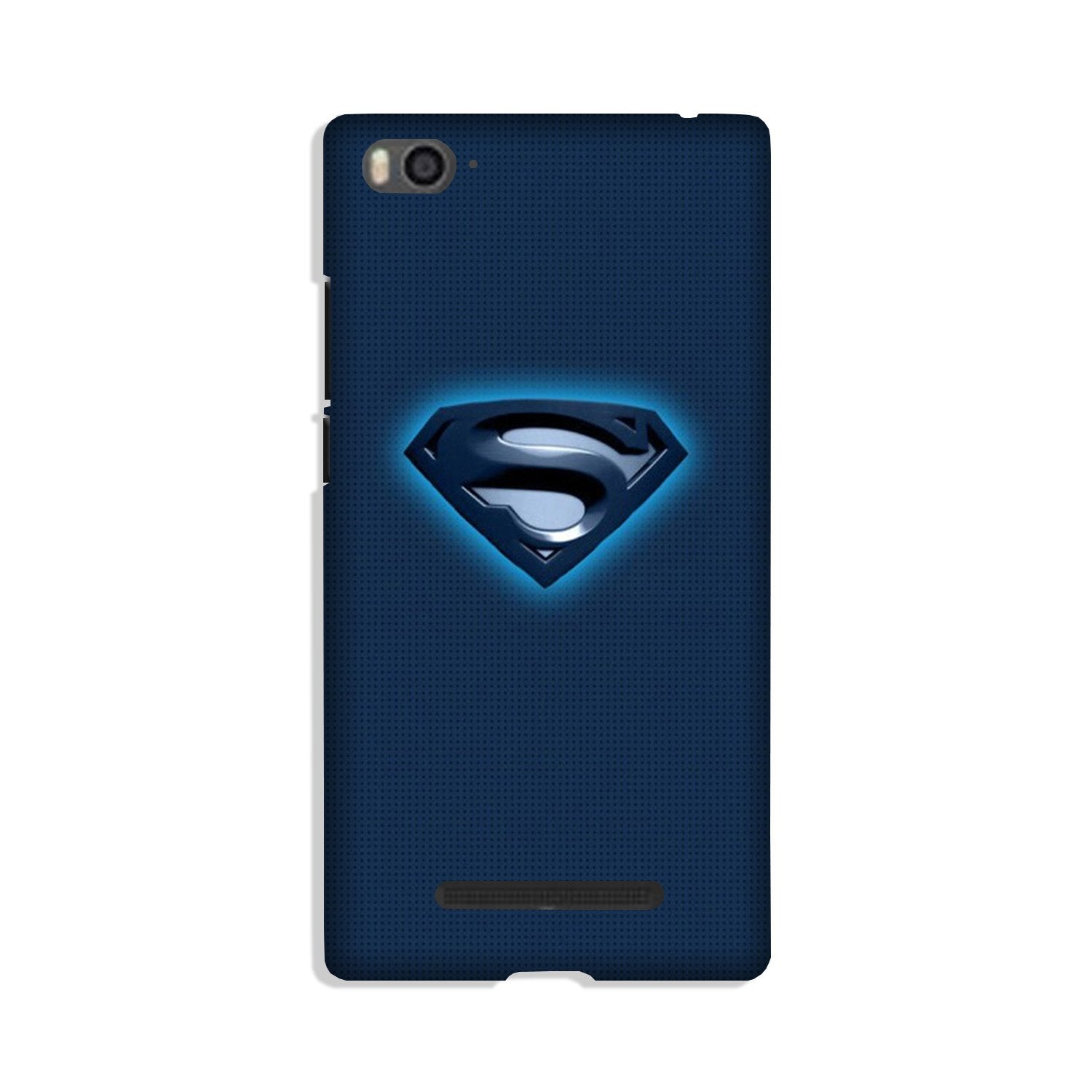 Superman Superhero Case for Redmi 4A  (Design - 117)