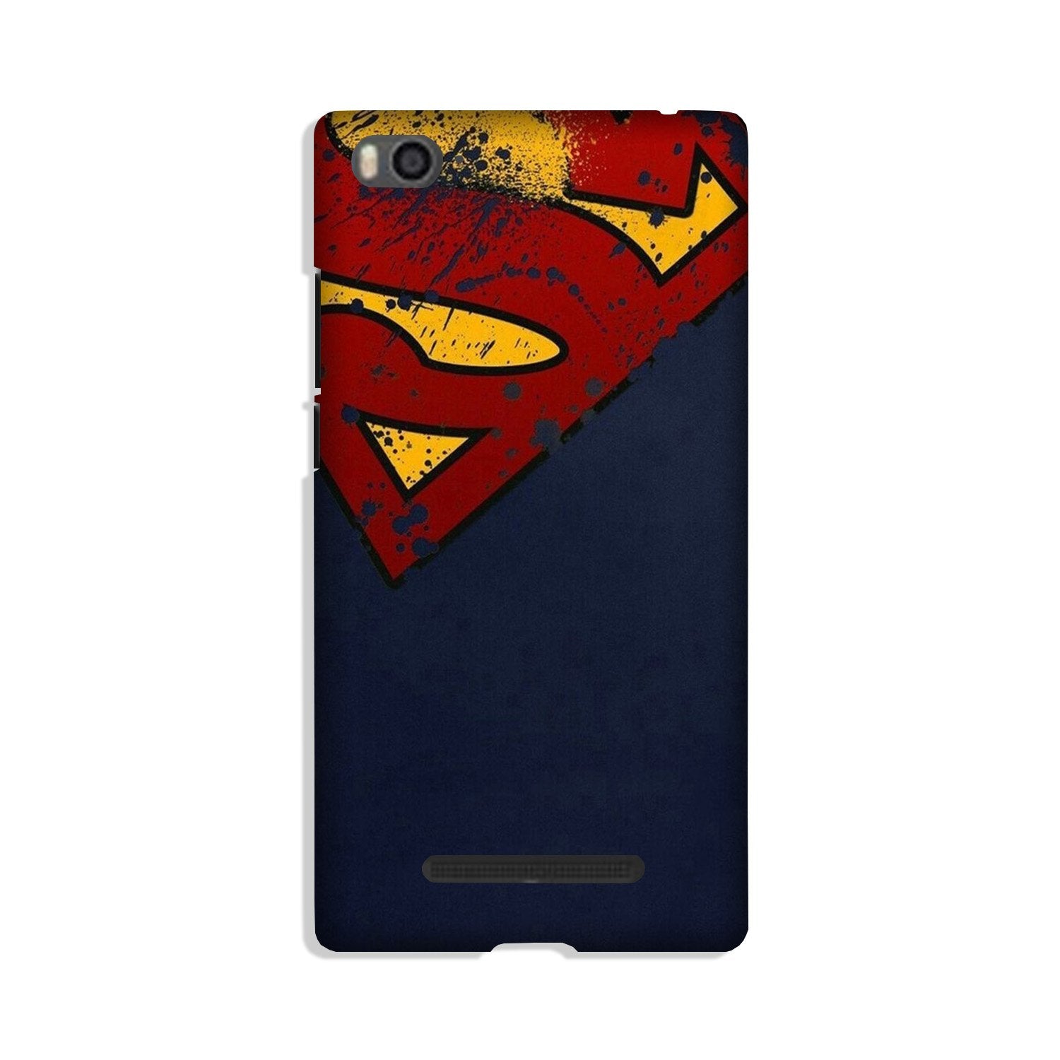 Superman Superhero Case for Redmi 4A  (Design - 125)