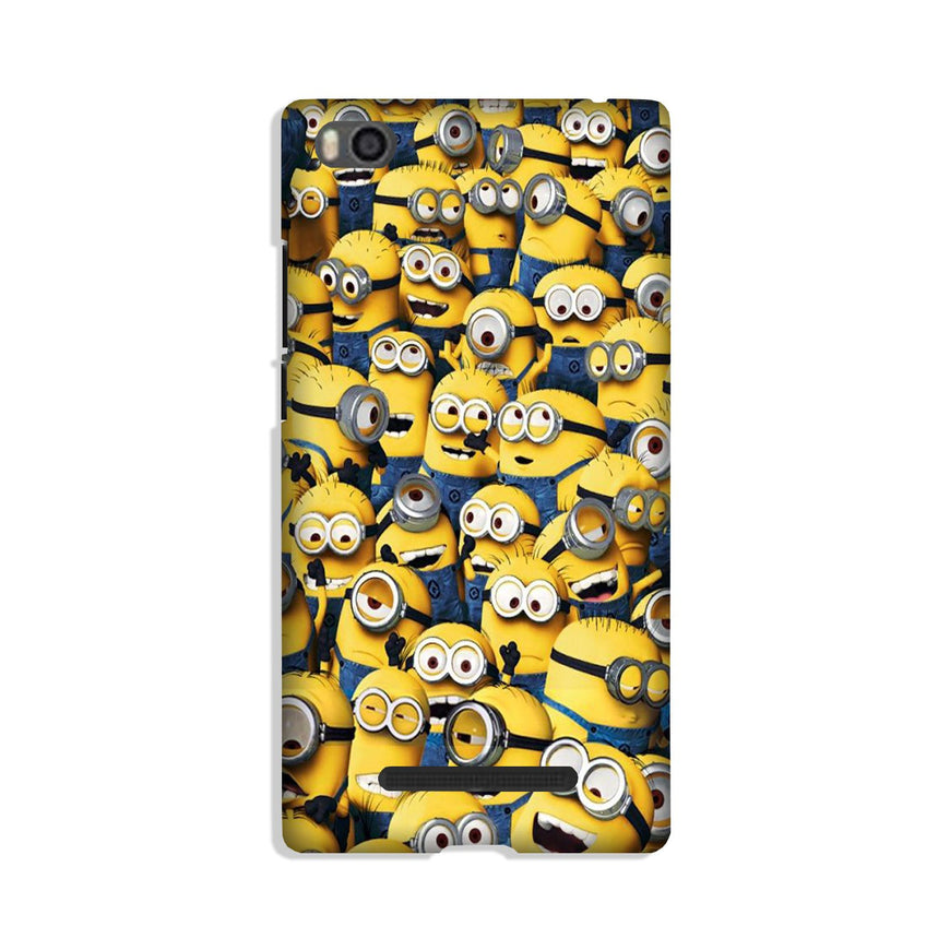 Minions Case for Redmi 4A  (Design - 126)