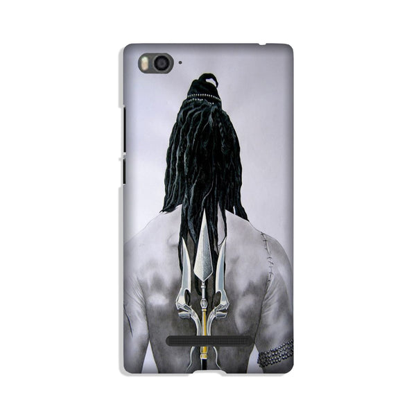 Lord Shiva Case for Redmi 4A  (Design - 135)