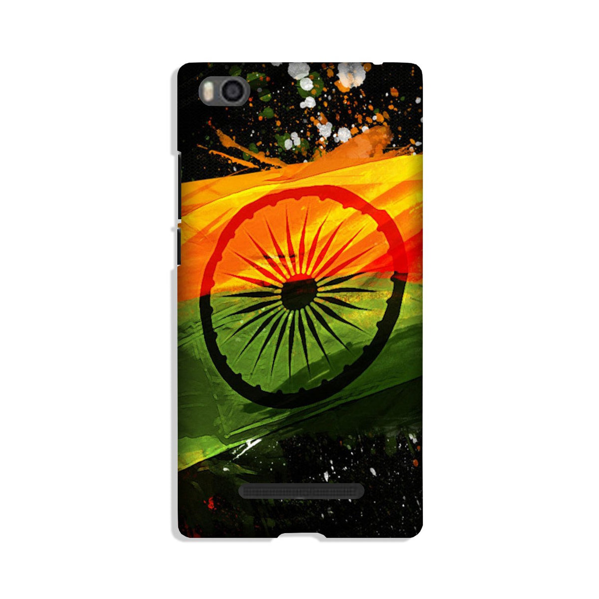 Indian Flag Case for Redmi 4A  (Design - 137)