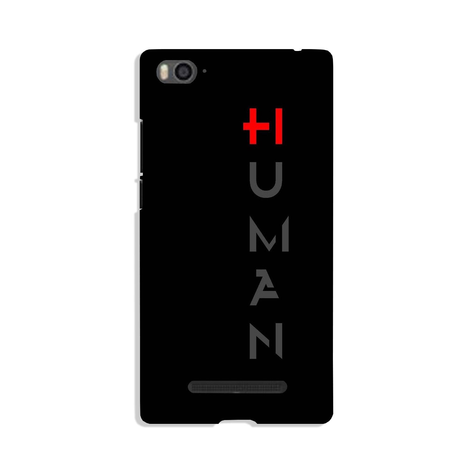 Human Case for Redmi 4A  (Design - 141)