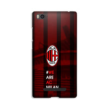 AC Milan Case for Redmi 4A  (Design - 155)