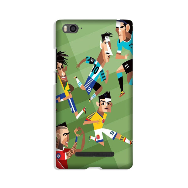 Football Case for Redmi 4A  (Design - 166)