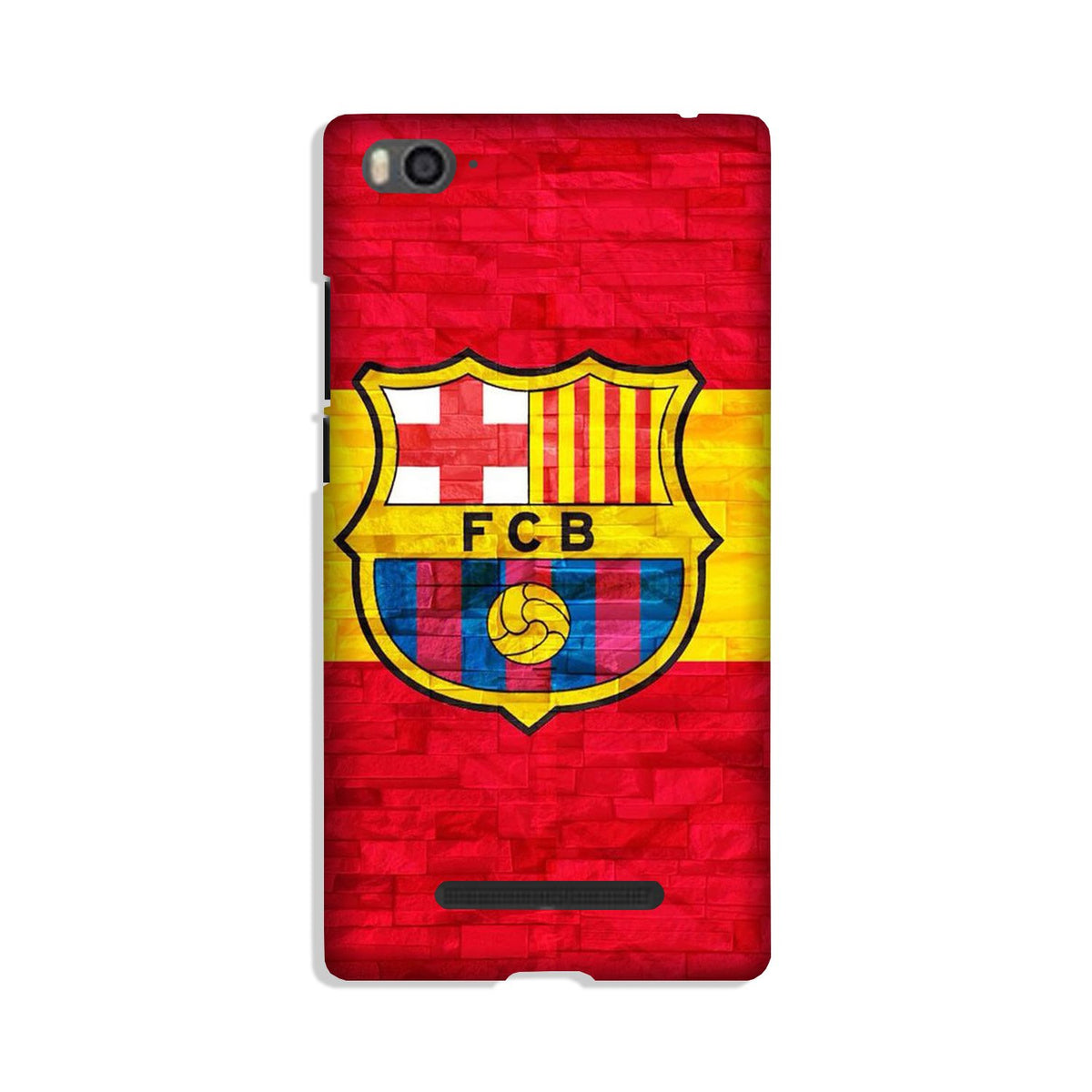 FCB Football Case for Redmi 4A  (Design - 174)