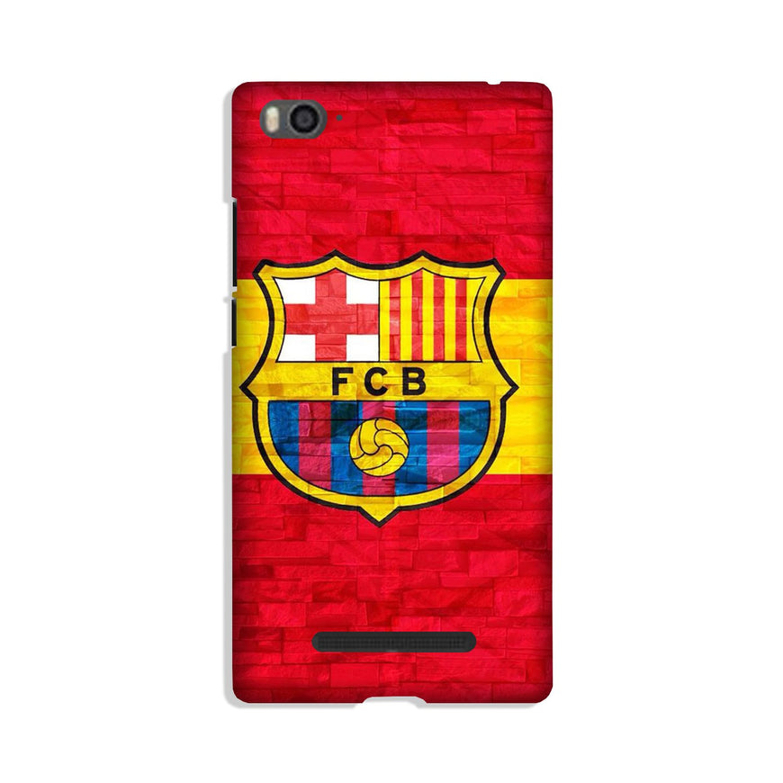 FCB Football Case for Redmi 4A  (Design - 174)