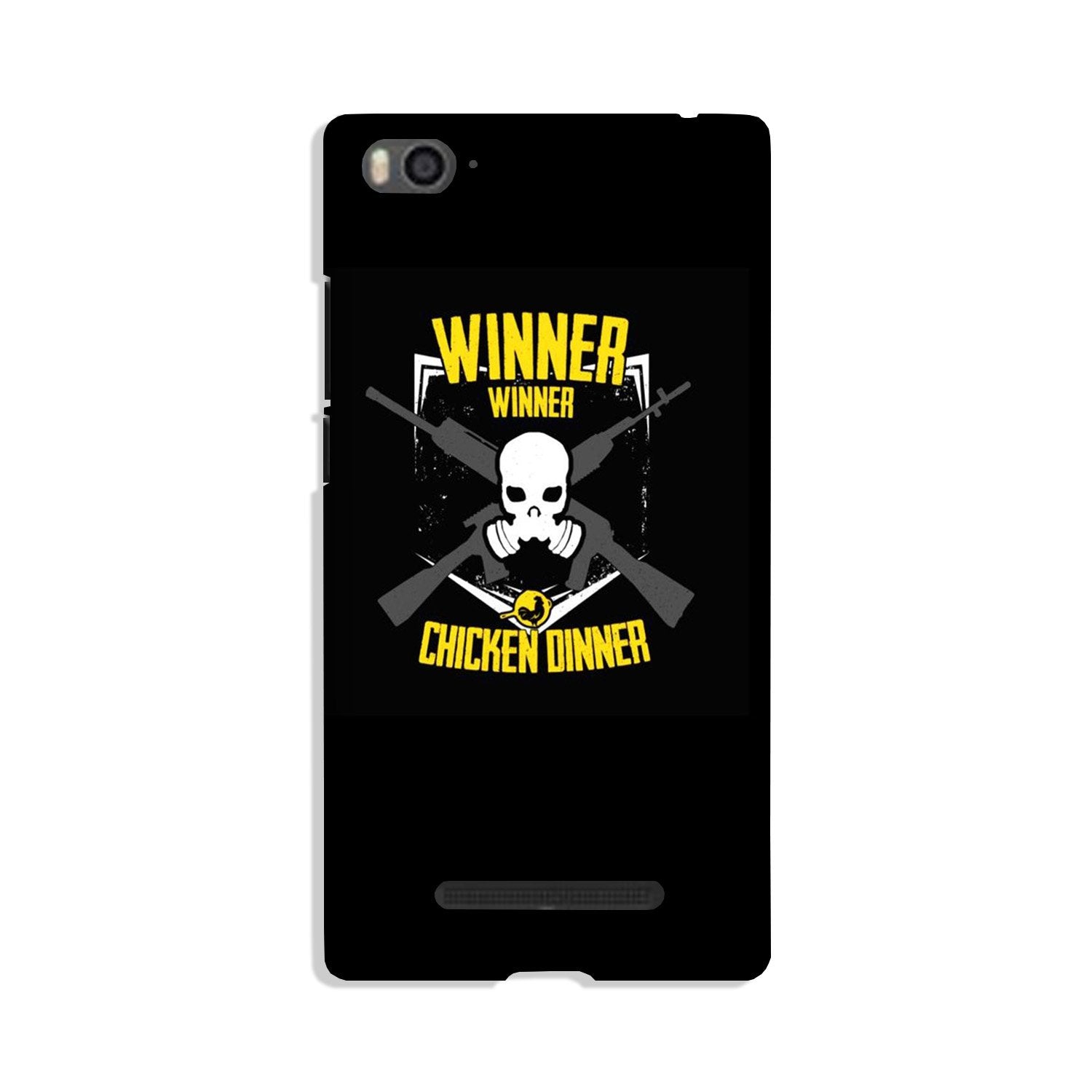 Winner Winner Chicken Dinner Case for Redmi 4A  (Design - 178)