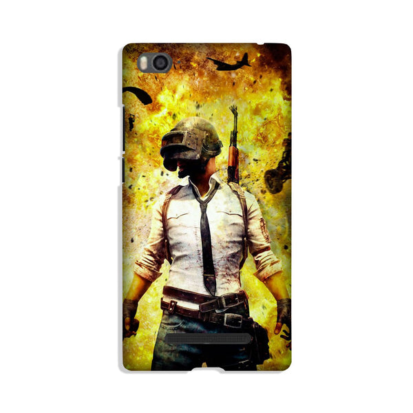 Pubg Case for Redmi 4A  (Design - 180)