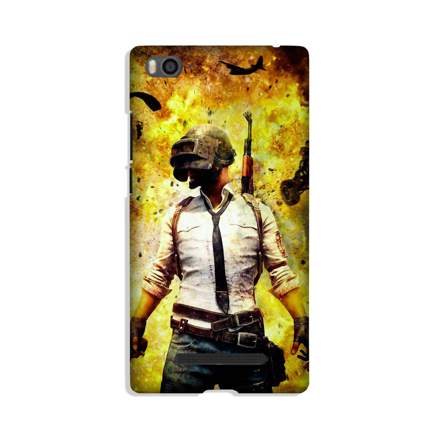 Pubg Case for Redmi 4A  (Design - 180)