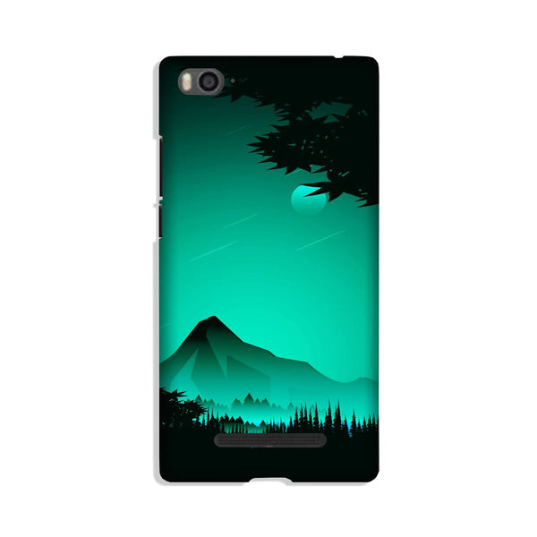Moon Mountain Case for Redmi 4A (Design - 204)